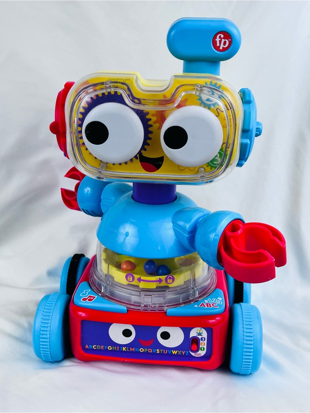 Fisher-Price 4-In-1 Ultimate Learning Bot Robot Toy Moves Sings Tested